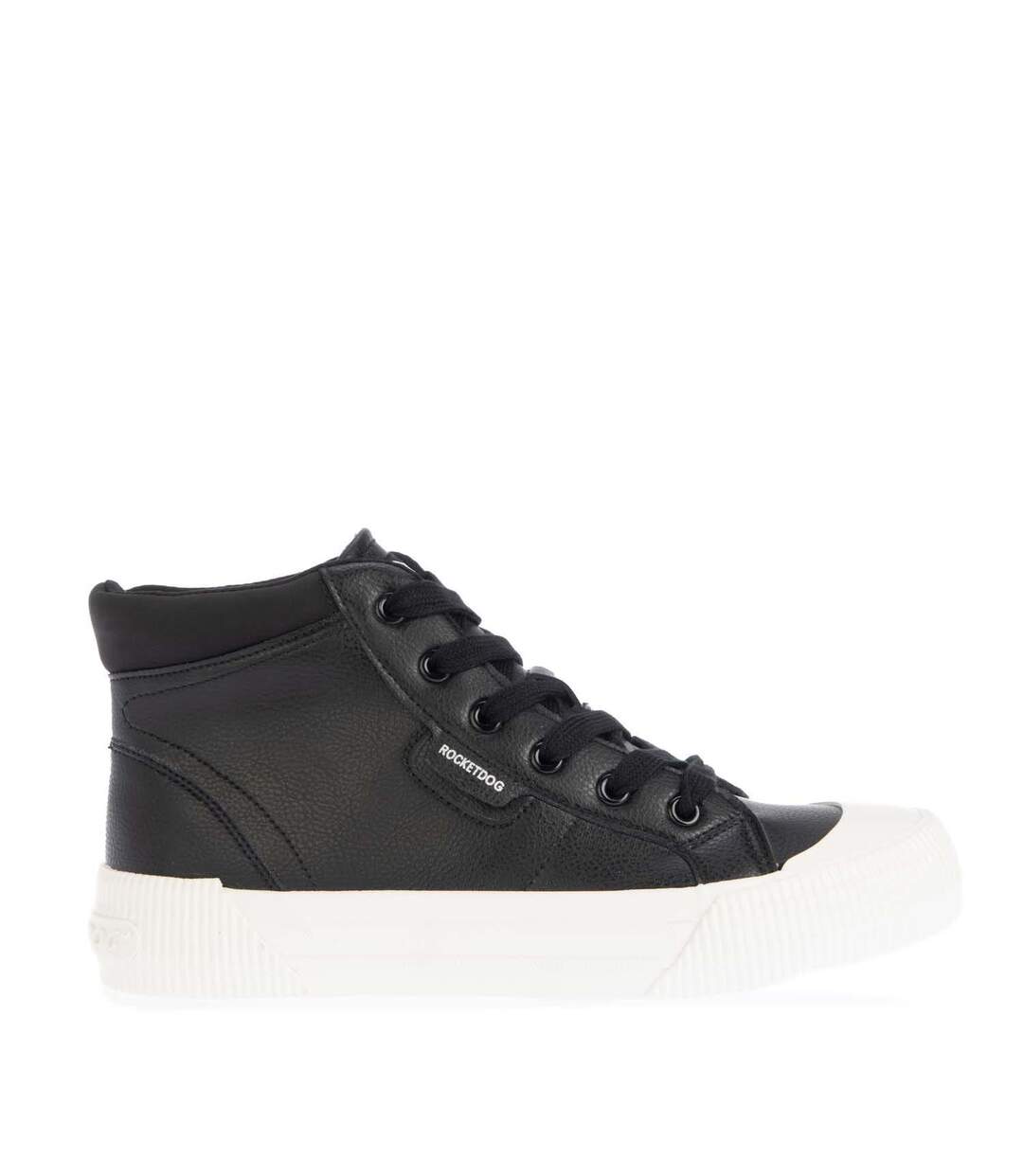 Womens/ladies cheery high-top trainers black Rocket Dog-3