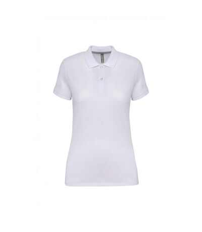 Polo femme blanc Kariban