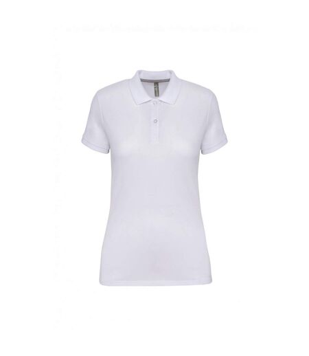 Polo femme blanc Kariban