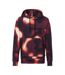 Mens Patterned Regular Long-sleeved Hoodie Medium Pink Boss-1