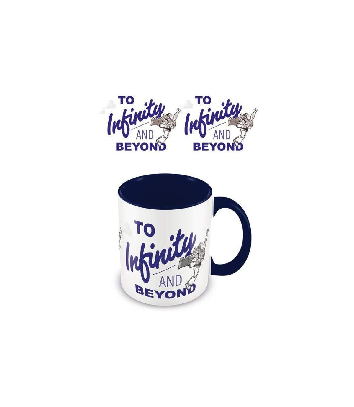 Toy Story Tasse To Infinity And Beyond (Blanc/Bleu) (Taille unique) - UTPM2318