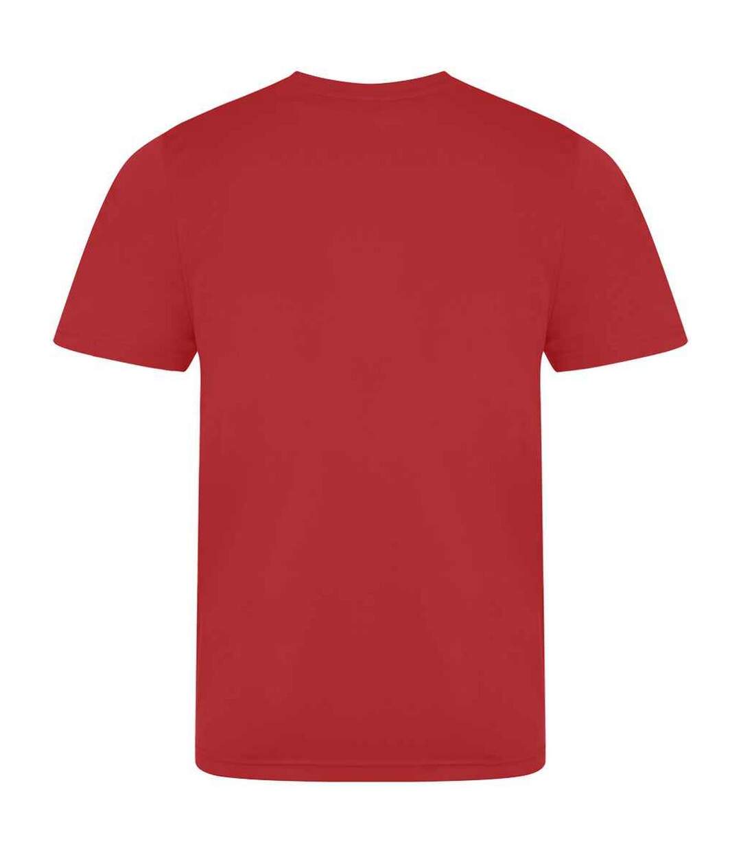 T-shirt smooth adulte rouge feu AWDis Cool-2