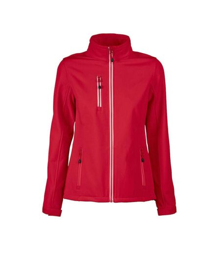 Veste Softshell Vert Femme Rouge Printer RED