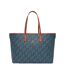 Sac cabas bleu femme tommy hilfiger th monoplay - taille unique-1