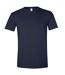Gildan Mens Short Sleeve Soft-Style T-Shirt (Navy) - UTBC484