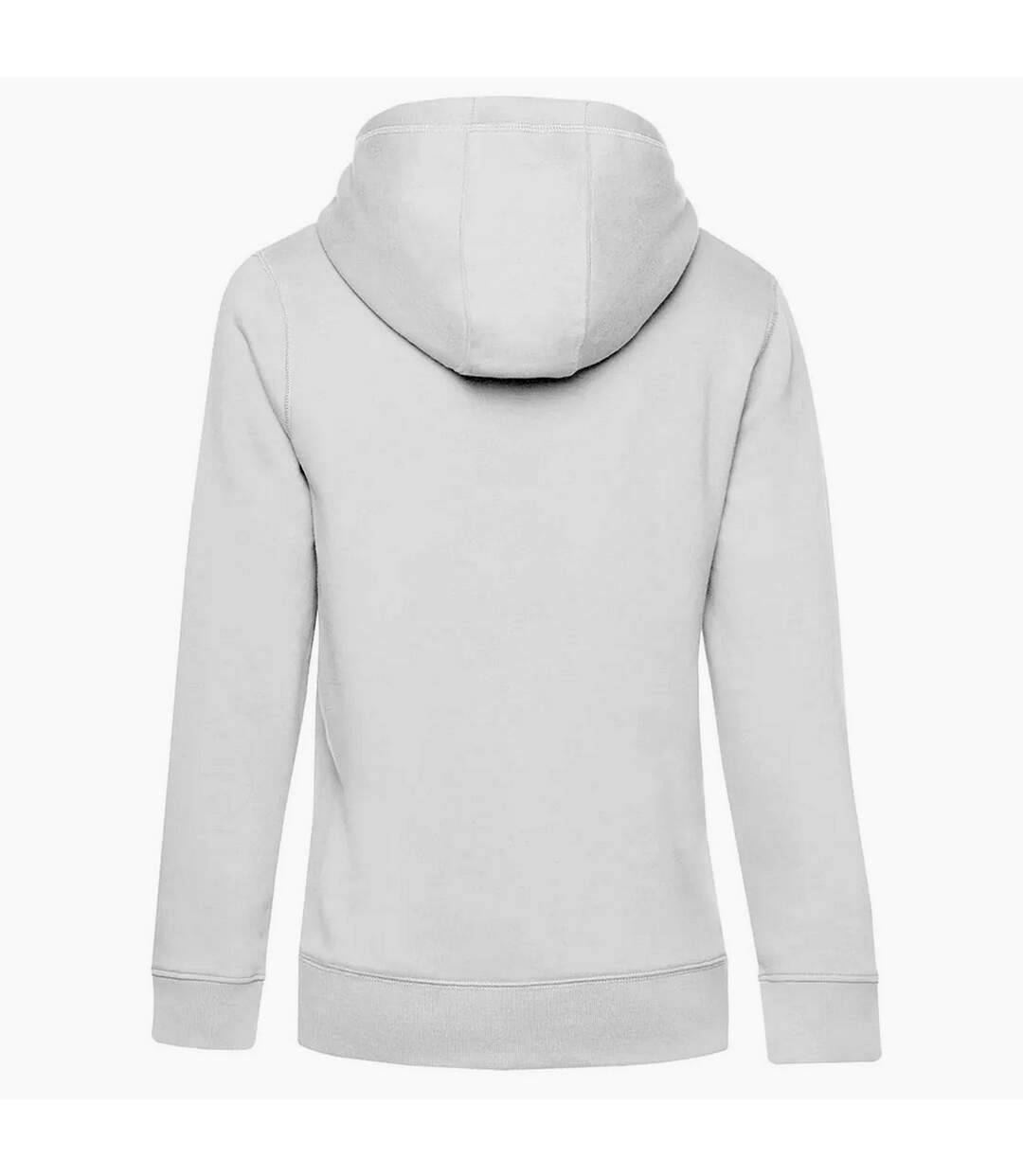 Womens/ladies queen hoodie white B&C