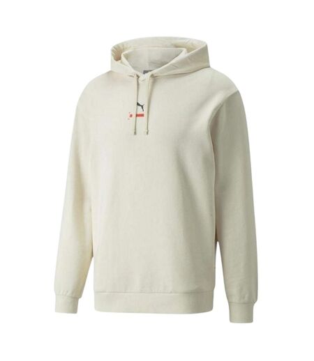 Sweat À Capuche Better Tr Homme Beige Crème Puma