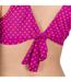 Trespass Womens/Ladies Natalia Bikini Top (Purple Orchid Spot)