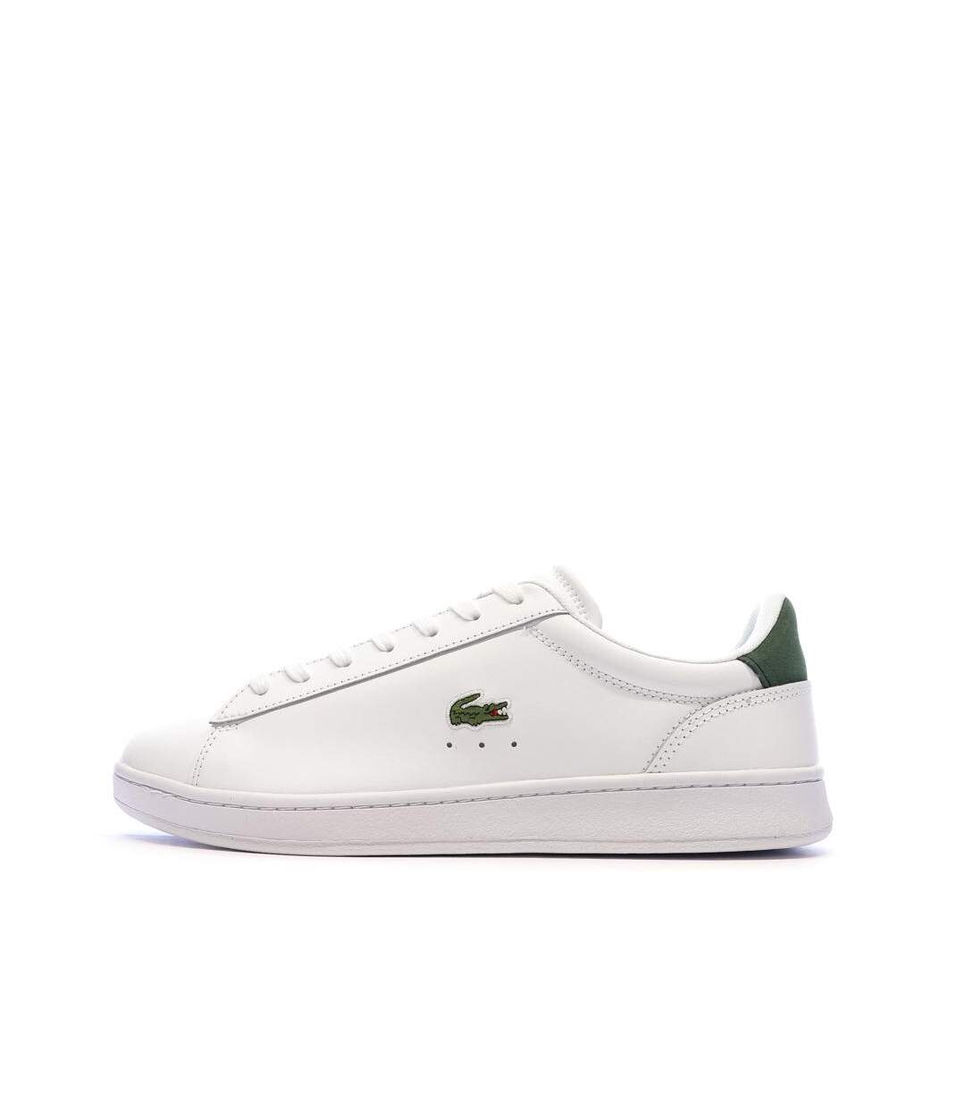 Baskets blanches/verte homme lacoste carnaby set 224 1 sma-1