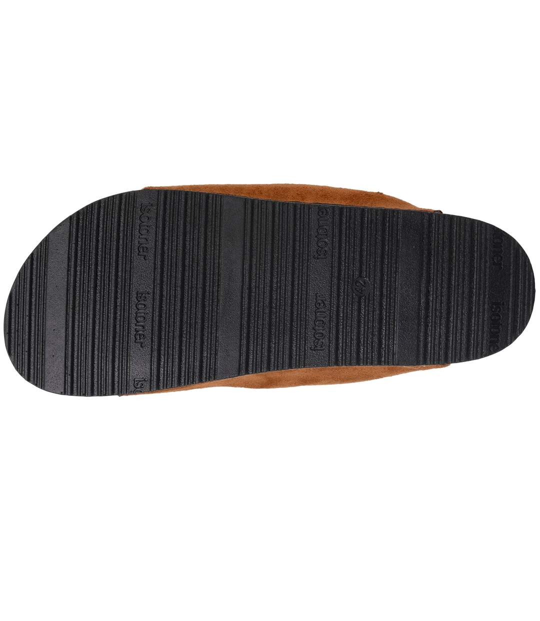 Isotoner Chaussons Mules ouvertes homme ultra confortables-5