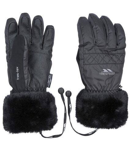 Trespass Womens/Ladies Yanki Gloves (Black)