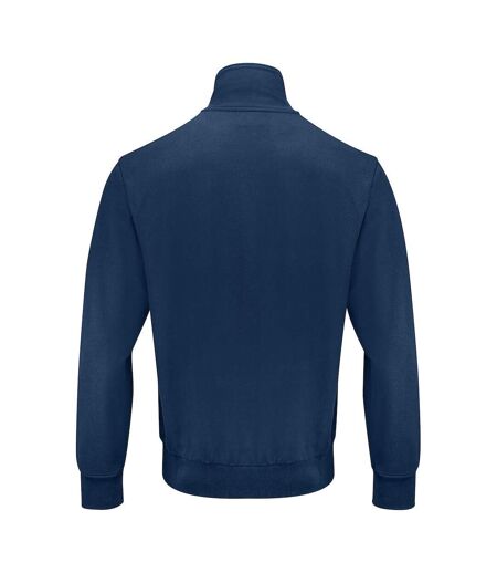 Mens Plain Full Zip Sweatshirt Navy Projob