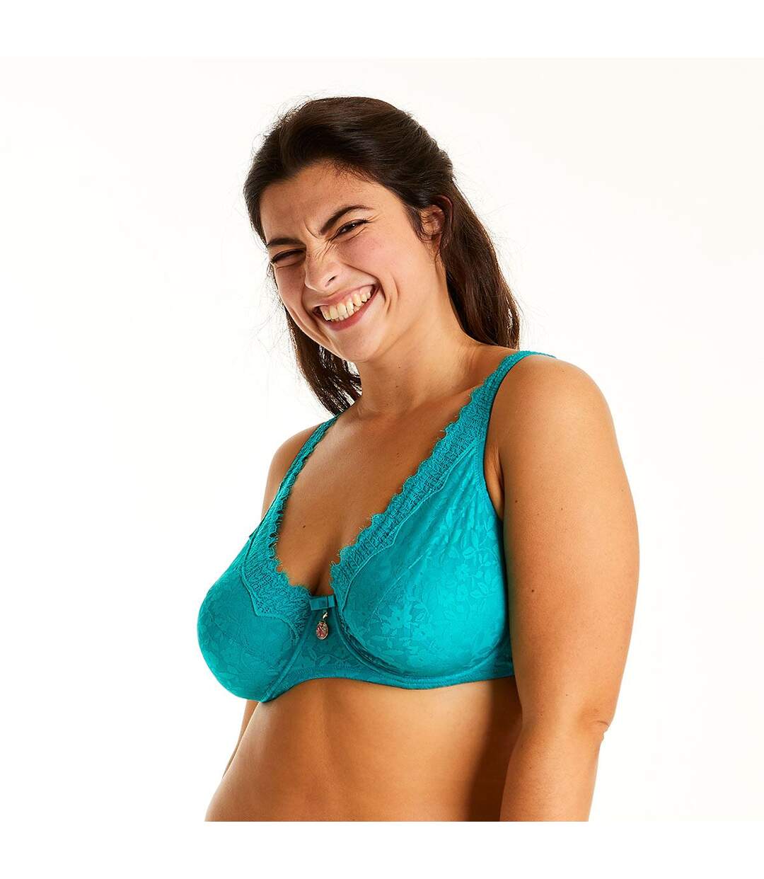 Soutien-gorge à armatures turquoise Royaume