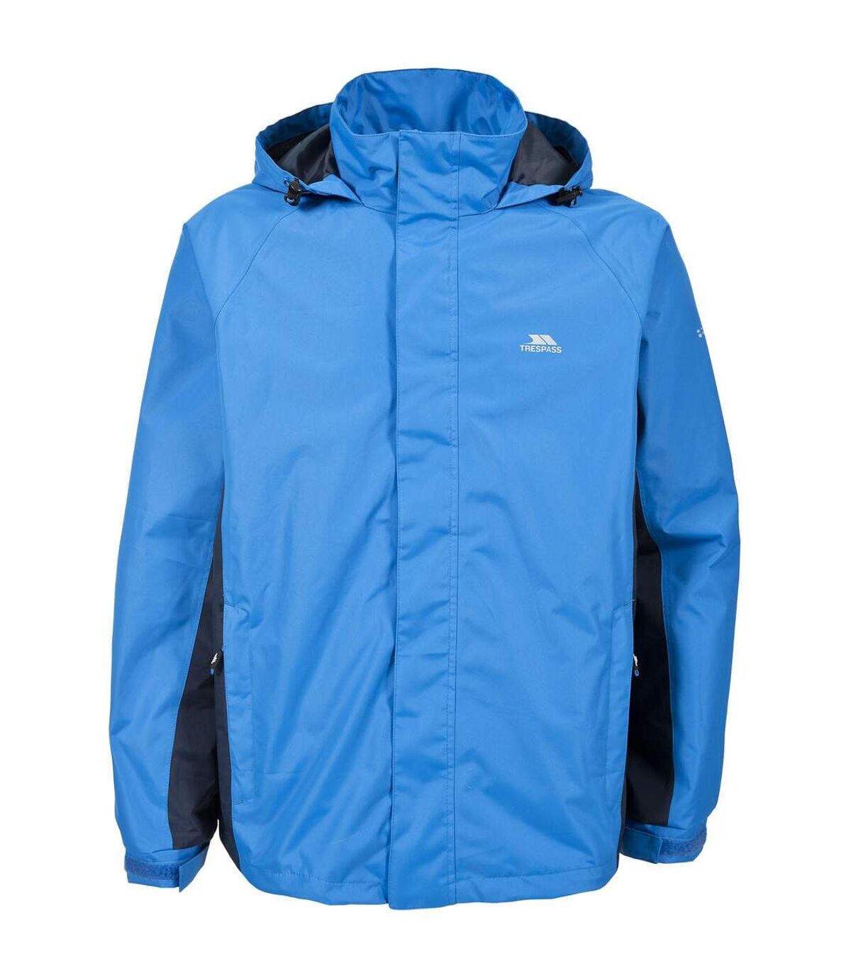 Trespass Mens Rogan II Waterproof Jacket (Bright Blue)