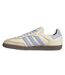 Womens/ladies Samba Og Leather Trainers Cream Adidas-3