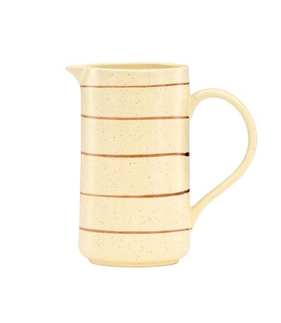 Pichet Moucheté en Porcelaine Kutie 22cm Beige