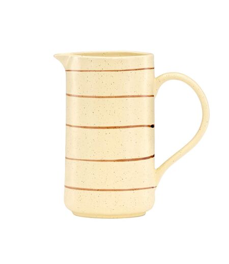 Pichet Moucheté en Porcelaine Kutie 22cm Beige