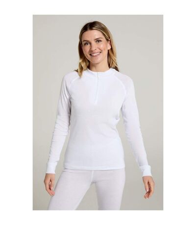 Haut thermique talus femme blanc Mountain Warehouse