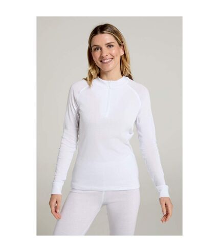 Haut thermique talus femme blanc Mountain Warehouse