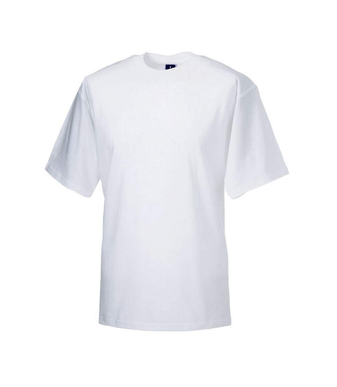 Mens short-sleeved t-shirt white Russell