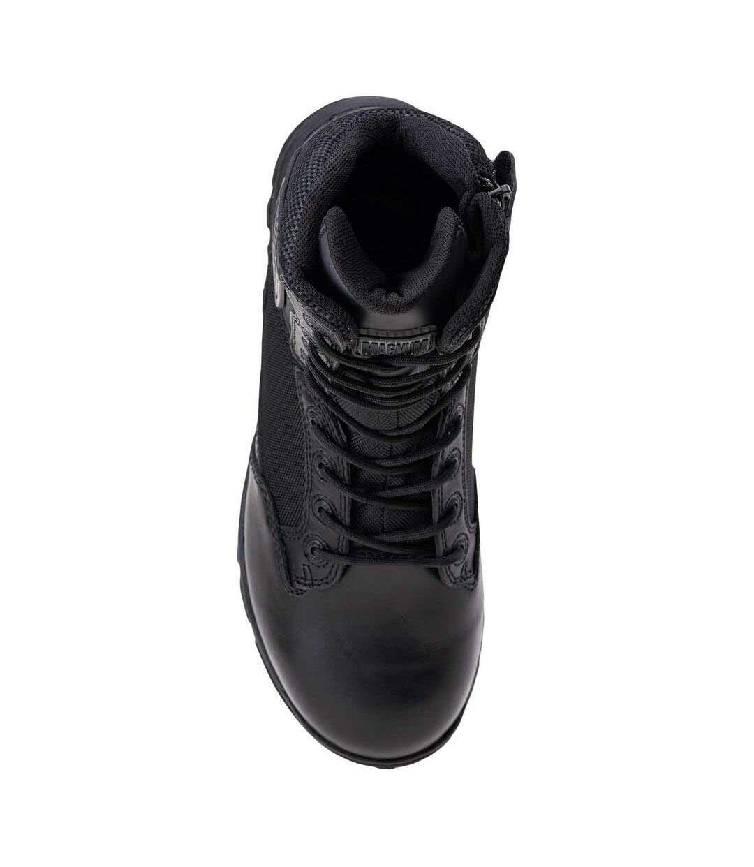 Mens Strike Force 8.0 Leather Tactical Shoes Black Magnum-4