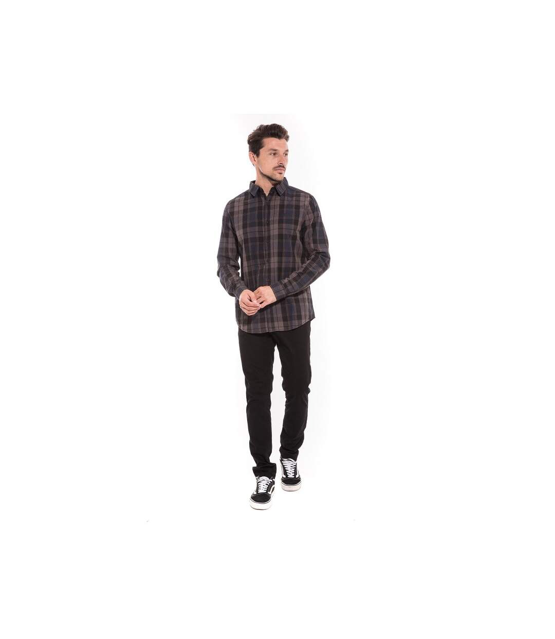 Chemise manches longues carreaux TOLYMAR-4