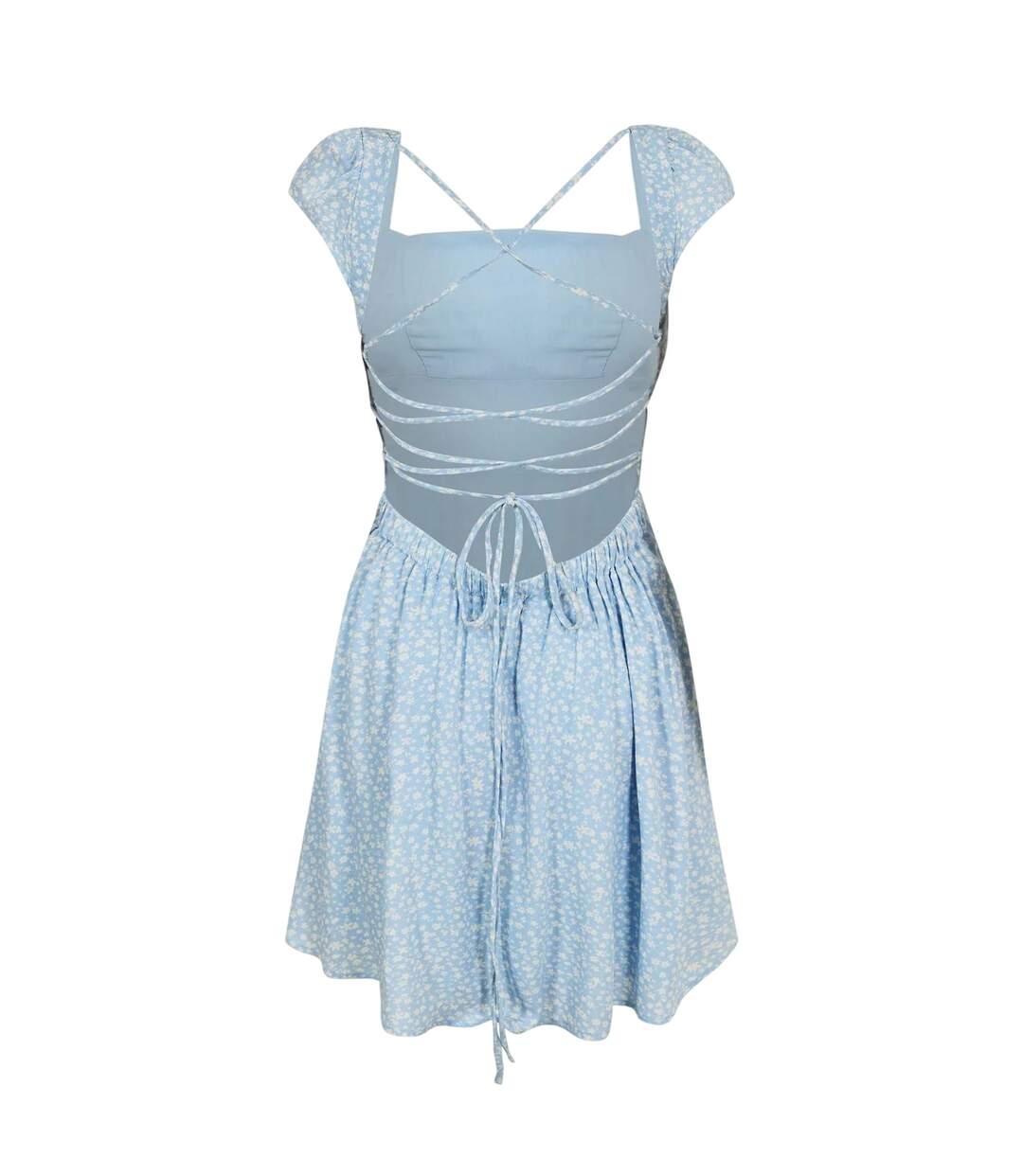 Robe Courte Femme Bleu Jack Wills-3