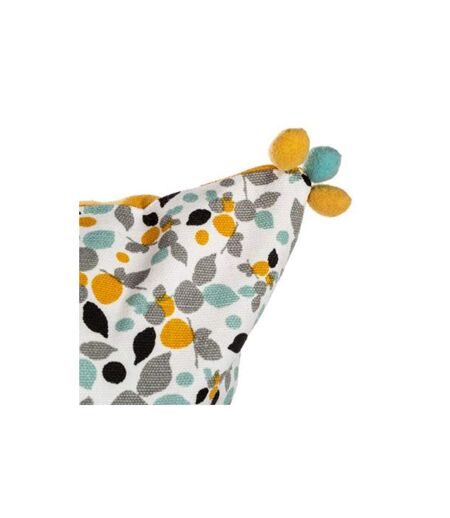 Housse de Coussin Imprimé Razzo 40x40cm Ocre