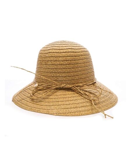 Chapeaux marron via lorenzo cloche camel