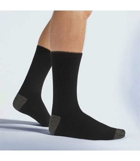 3 Pairs Mens Water Repellent Midweight Outdoor Socks for Hiking & Walking