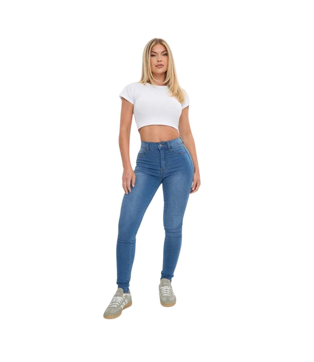 Jean Femme Bleu I Saw It First-4