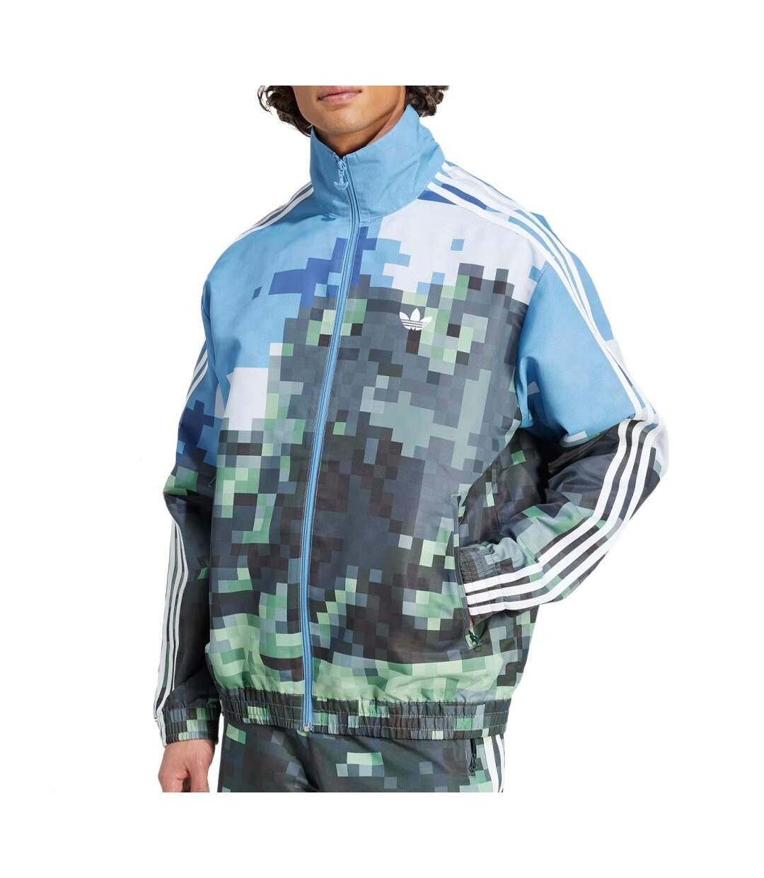 Veste bleu homme adidas originals x minecraft-1