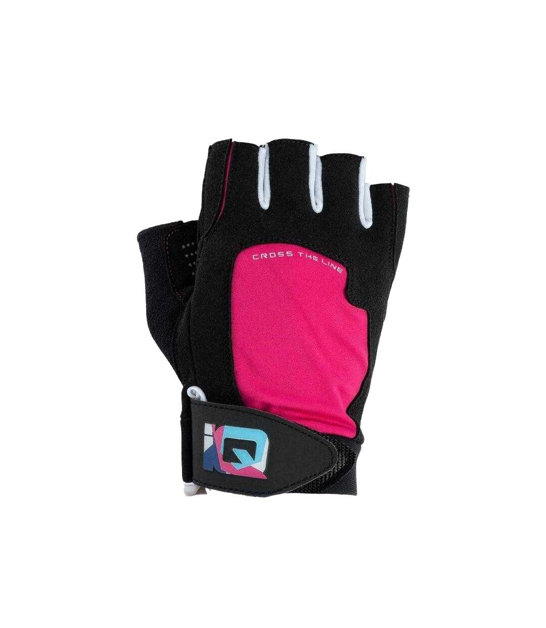 Mitaines Motif/style Logo Mill Adulte L Noir Rose IQ-2