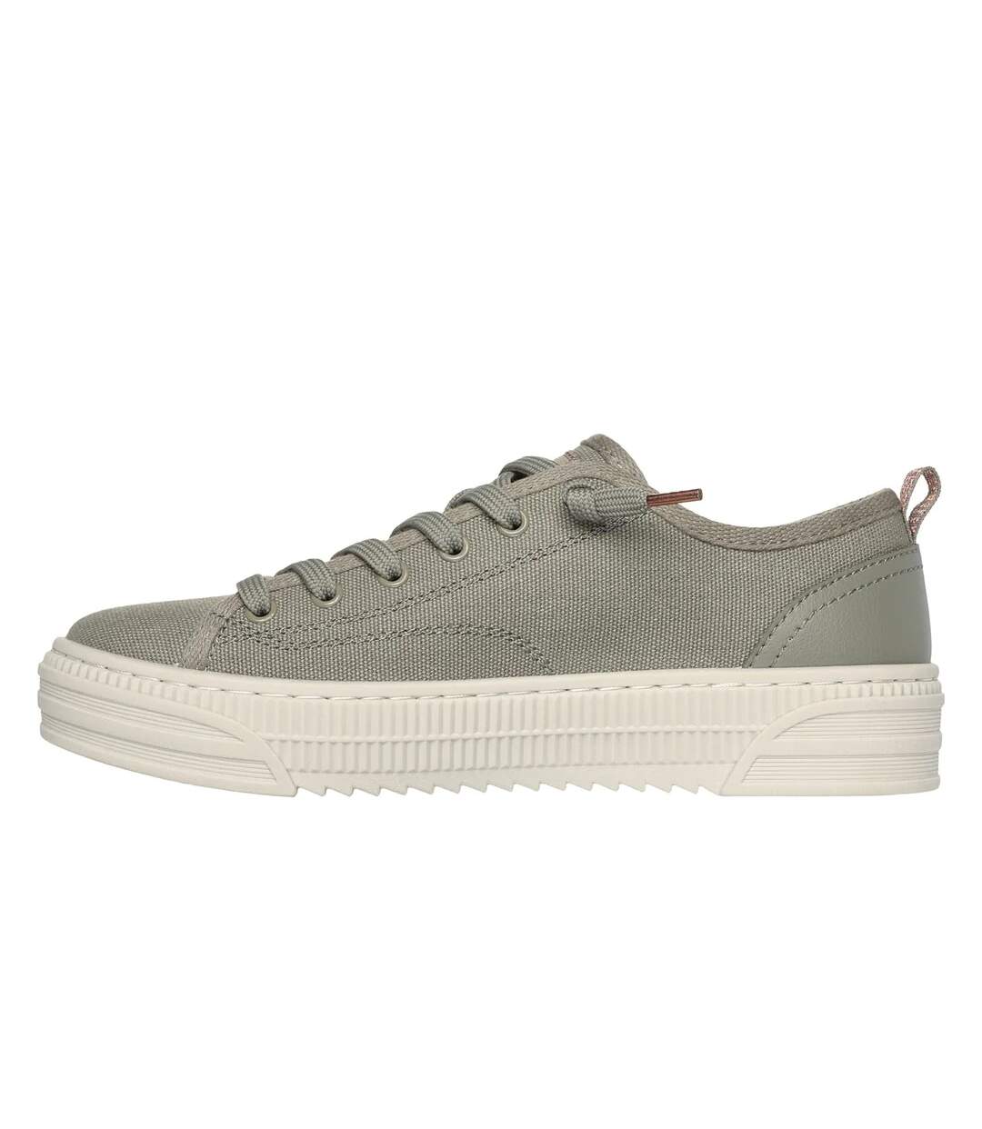 Womens/ladies bobs copa trainers olive Skechers-2