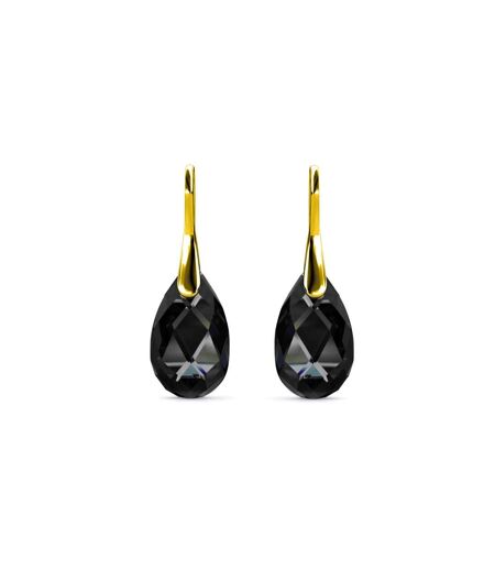 Boucles d'oreilles Teardrop Hook, Cristal d'Autriche