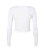 T-shirt femme blanc uni Bella + Canvas-2