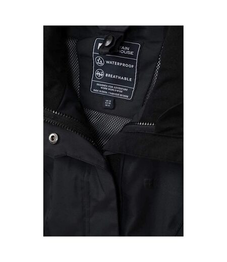 Mountain Warehouse Womens/Ladies Thunderstorm 3 in 1 Waterproof Jacket (Black) - UTMW192