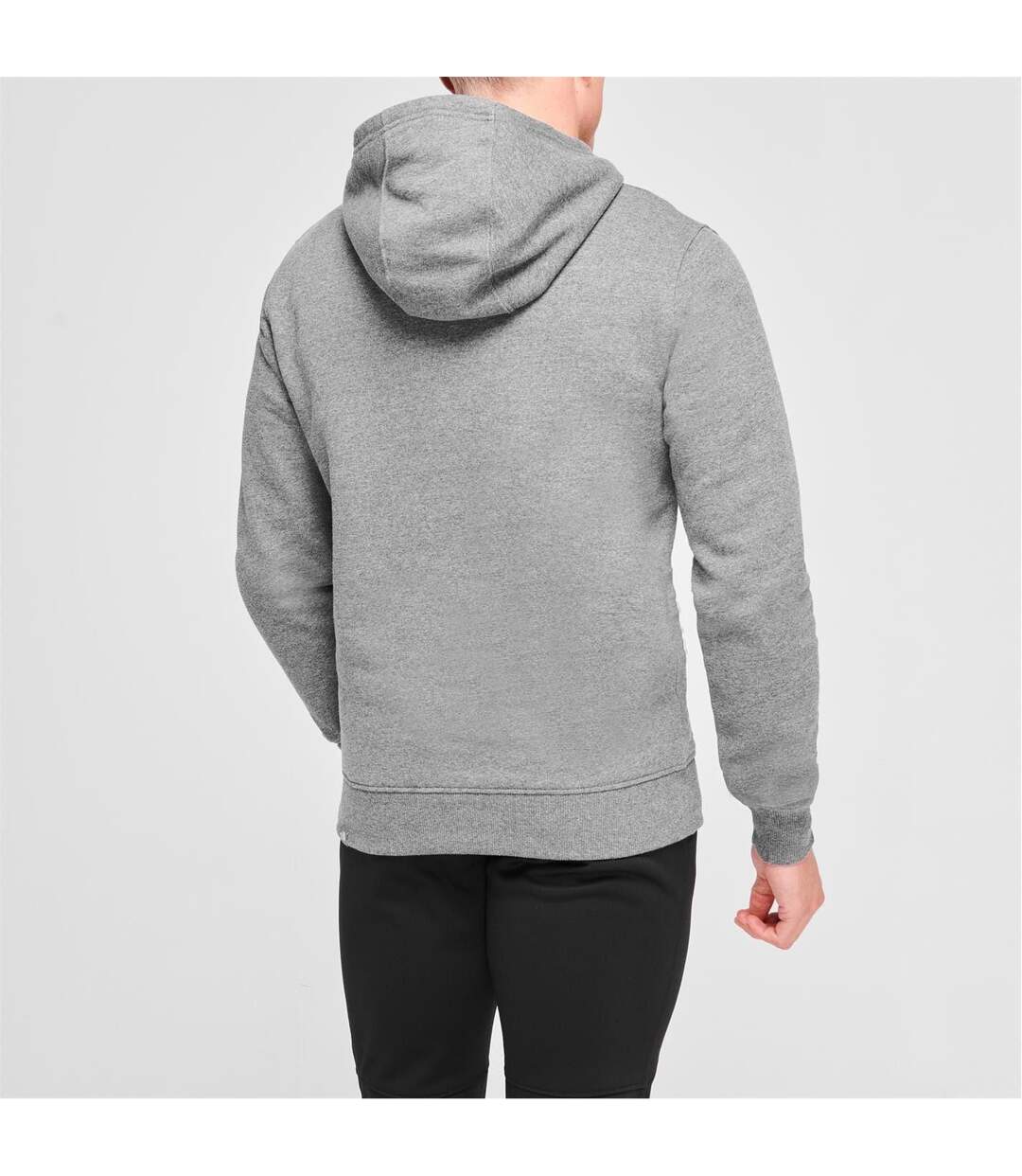 Mens Drew Pull Over Hoodie Mid Grey The North Face-3