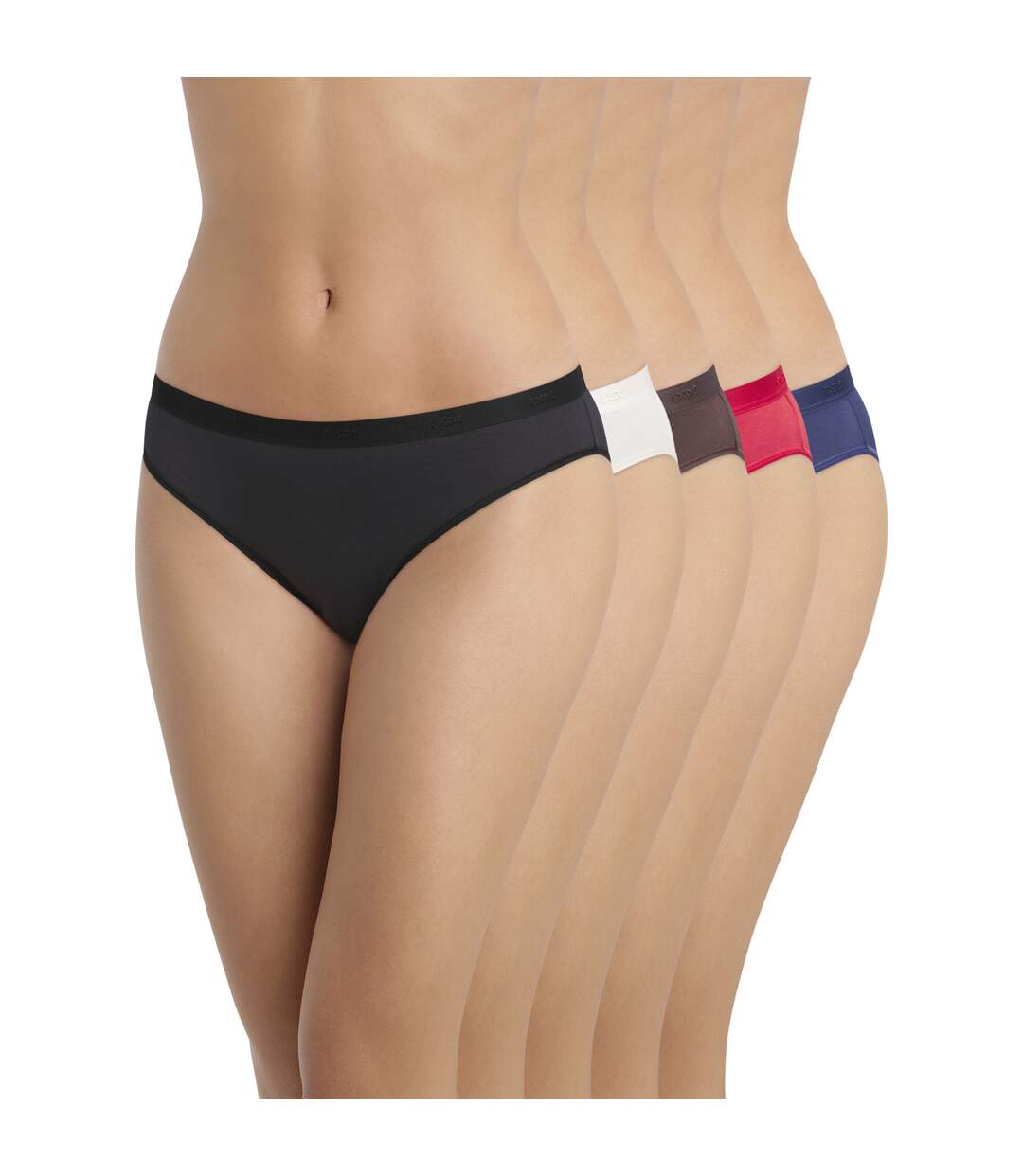 Lot de 5 Slips Les Pockets Coton-1