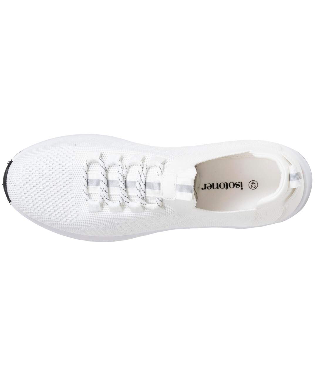 Isotoner Baskets homme slip on avec lacets, semelle mémoire de forme-3