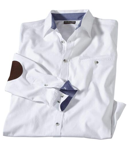 Chemise Blanche Popeline Casual Chic  