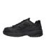 Mens Stride Grinnell Coated Leather Safety Shoes Black Skechers-2