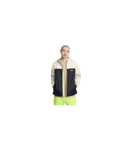 Mens Cloudstrike Waterproof Jacket White Under Armour