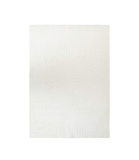 Tapis Imitation Fourrure Arka 60x90cm Ivoire