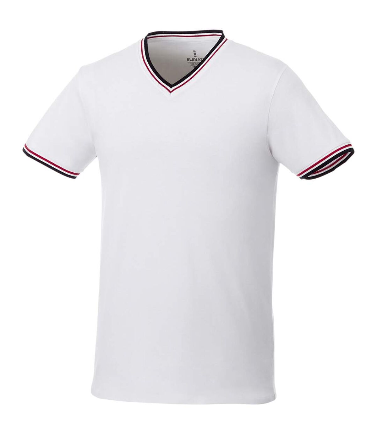 Elevate - T-shirt ELBERT - Homme (Blanc / bleu marine / rouge) - UTPF2349
