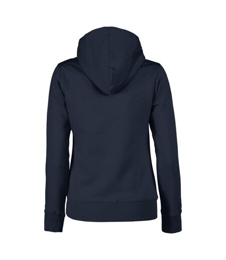 Womens/ladies Fastpitch Hoodie Dark Navy Printer