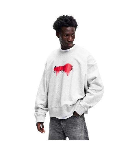Sweat Homme Gris Rouge Palm Angels