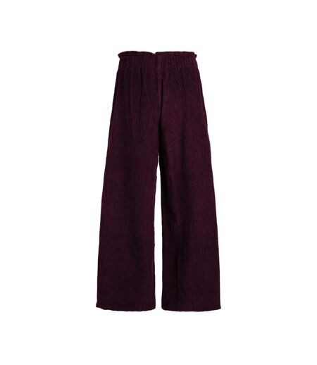 Pantalon fluide bordeaux femme teddy smith lylia