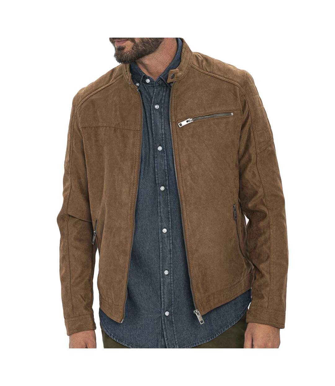 Veste Marron Homme Jack & Jones Tano-1