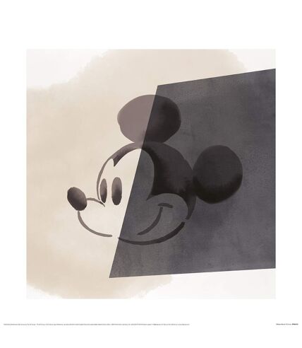 Disney - Imprimé (Noir / Blanc cassé) (40 cm x 40 cm) - UTPM5366